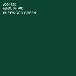 #094530 - Sherwood Green Color Image